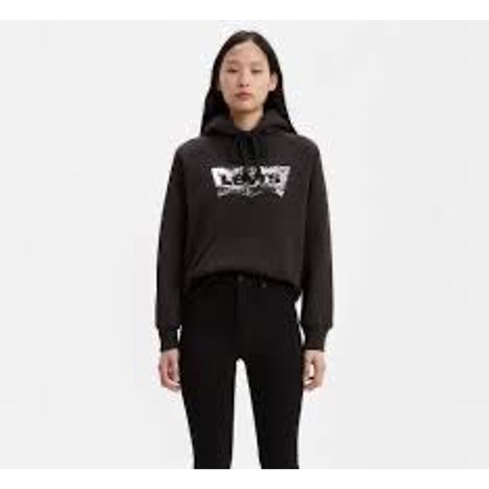 NWT LEVI'S SEQUIN S LOGO SPORT HOODIE